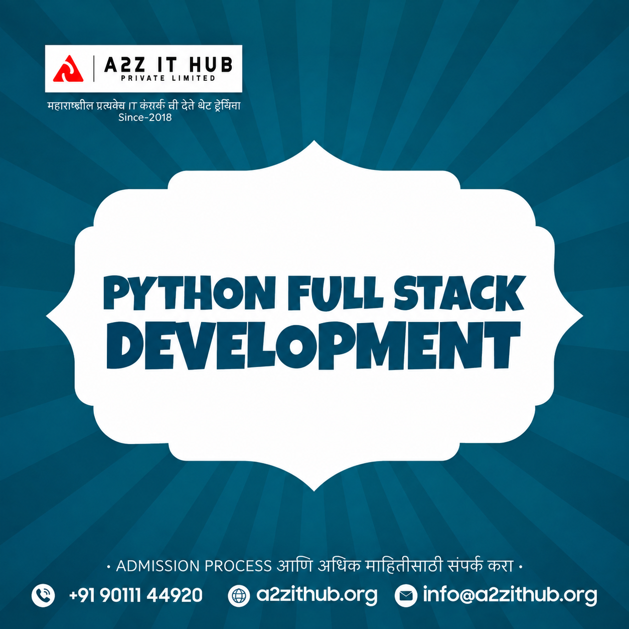 Python Full Stack Development (Django / Flask)
