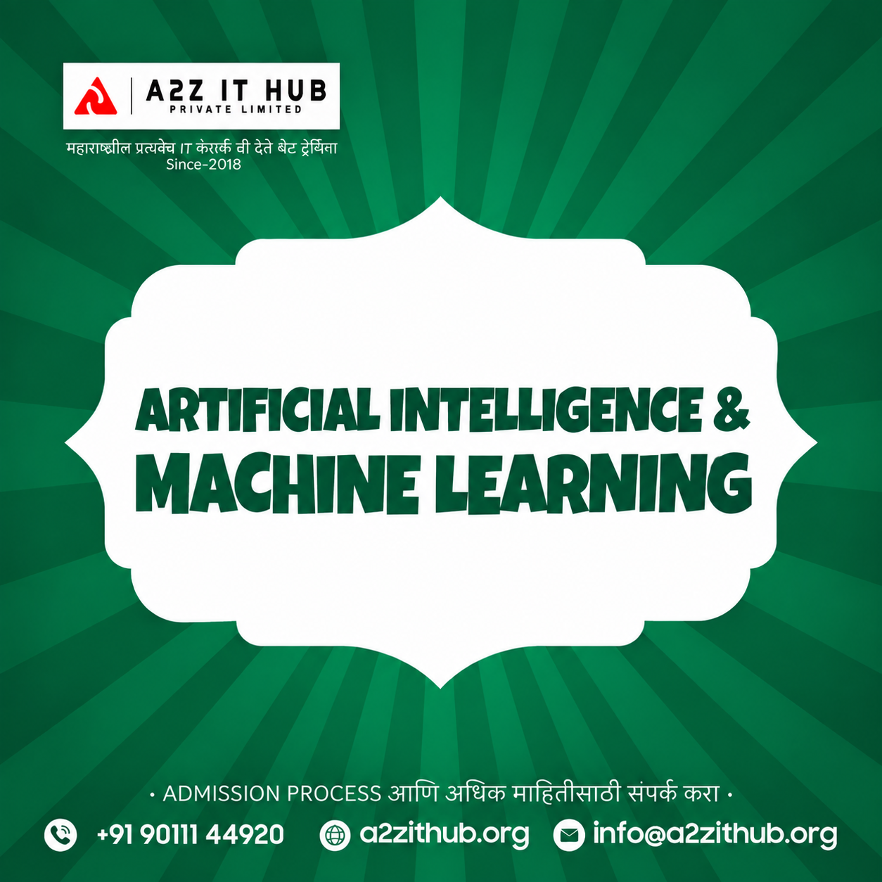 Artificial Intelligence & Machine Learning